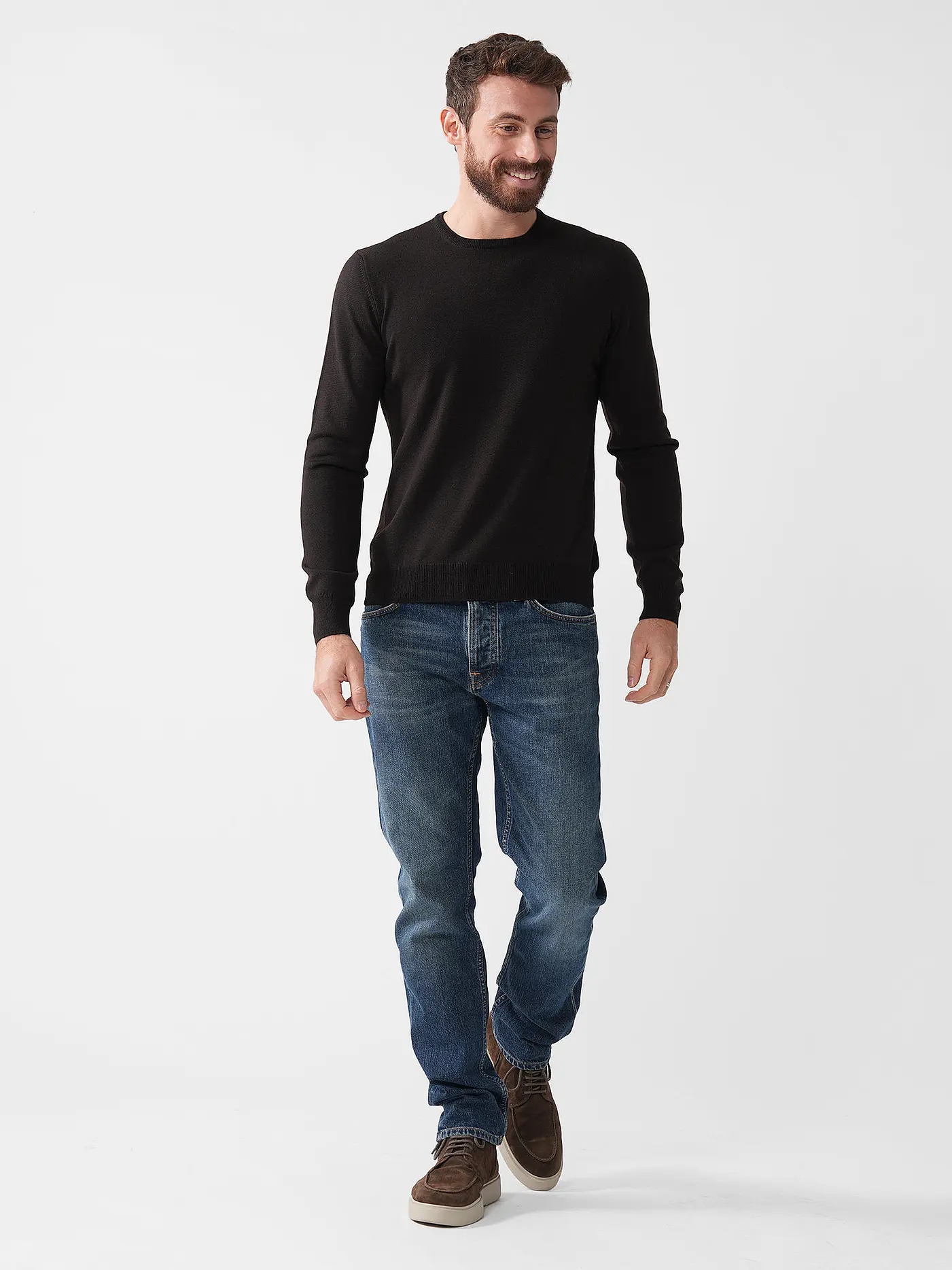 NUDIE JEANS | Jeans Straight Fit SOLID OLLIE | 